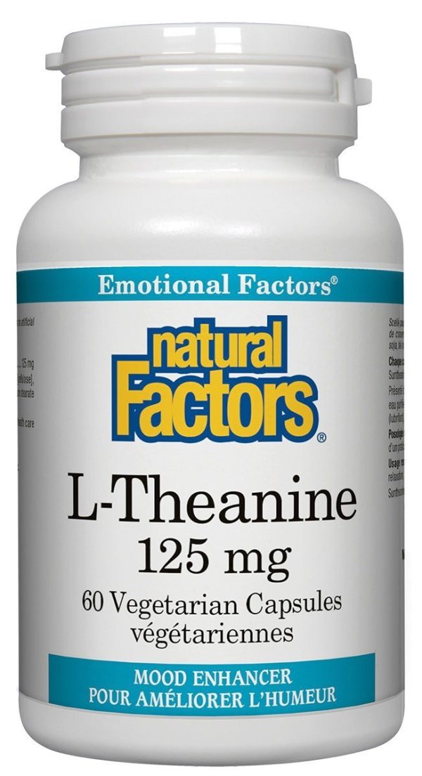 Natural Factors - L-Theanine, 60 capsules Online now