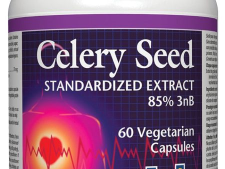 Natural Factors - Celery Seed, 60 vegetarian capsules Hot on Sale