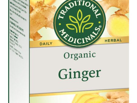 Traditional Medicinals - Organic Ginger Tea, 16 Count For Sale