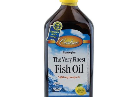 Carlson - Finest Fish Oil Lemon 500ml Online Sale