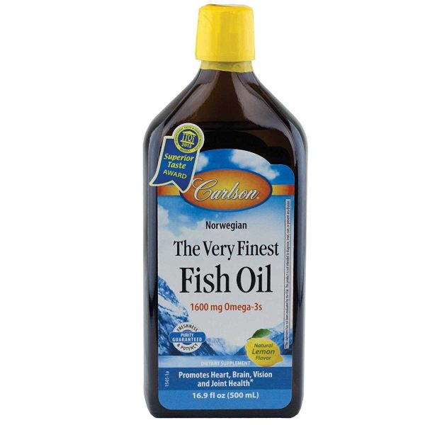 Carlson - Finest Fish Oil Lemon 500ml Online Sale