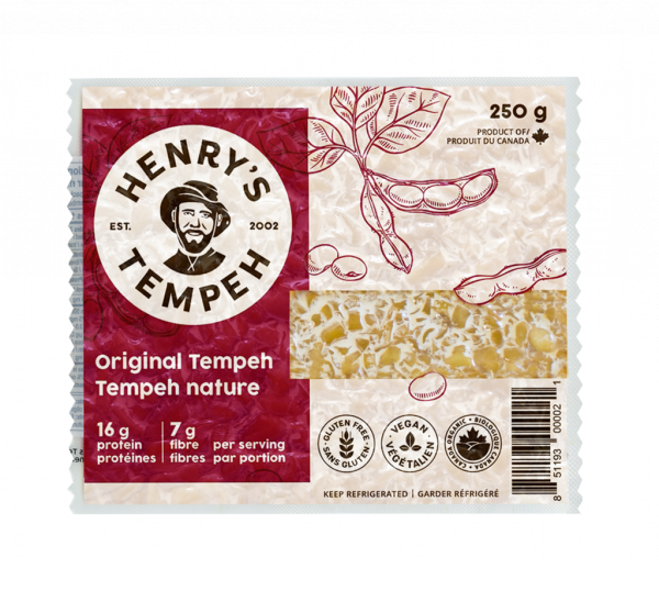 Henry s Tempeh - Original Tempeh, 250 g Online