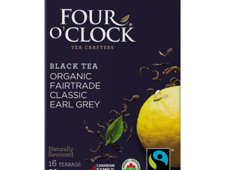 Four O Clock - Black Tea, Earl Grey, 16 Count on Sale