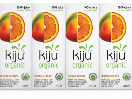 Kiju - Organic Mango Orange Juice, 200 mL Fashion