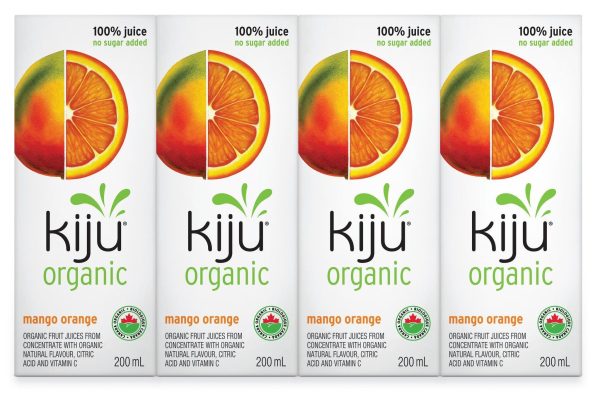 Kiju - Organic Mango Orange Juice, 200 mL Fashion