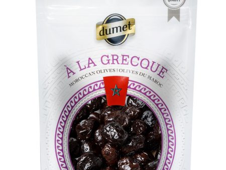 Dumet - Mor. A La Greque Blk Pitted - 200 g Hot on Sale