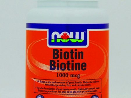 NOW - Biotin, 100 caps Online now