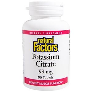 Natural Factors - Potassium 99mg, 90 tabs Online