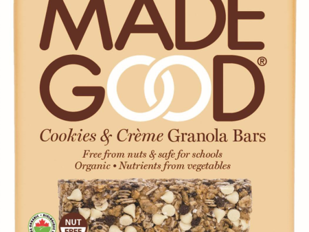 Made Good - Cookies & Creme Granola Bar, 5x24 g Sale