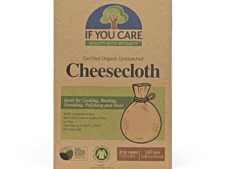 If You Care - Enviro Friendly - Unbleached Cheese Cloth, 2 sq. yards Online Hot Sale