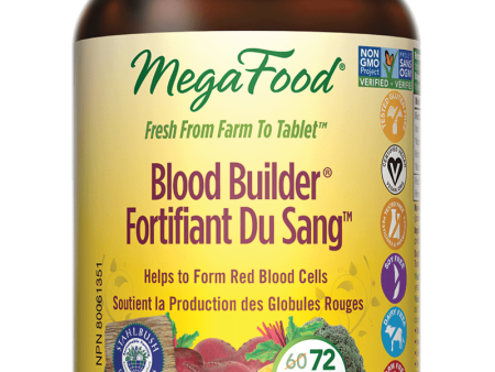 Mega Food - Blood Builder, 72 Tablets Cheap