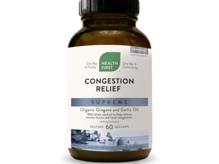 Health First Congestion Relief Supreme 60 GelCaps Online now