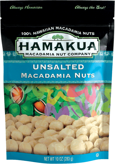 Hamakua Plantation - Unsalted Macadamia Nuts - 283 g Online