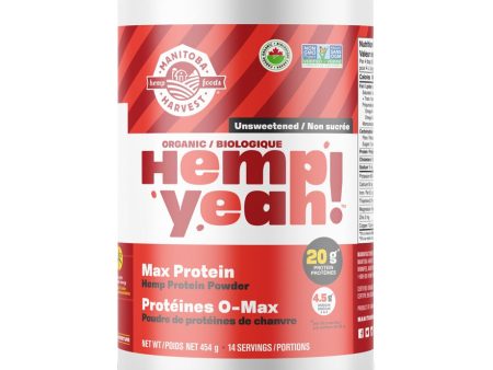 Manitoba Harvest - Hemp Yeah! Max Protein Powder, 454g Online now