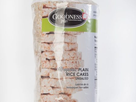 Goodness Me! - Organic Plain Unsalted Rice Cakes, 150 g For Sale