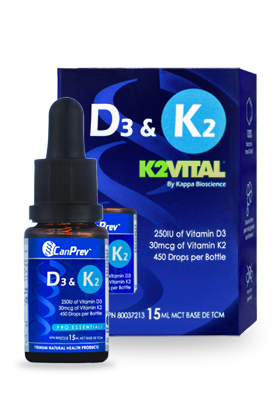 CanPrev - D3 & K2 Drops, 15ml Online Sale