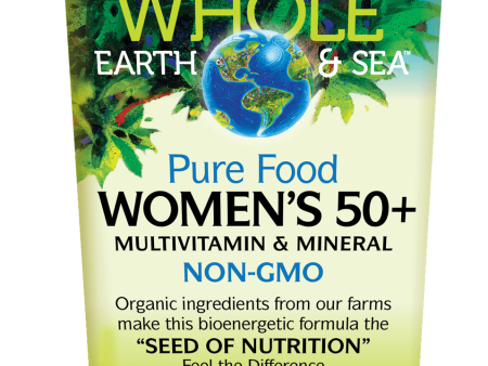 Whole Earth & Sea - Women’s 50+ Multivitamin & Mineral, 60 Tabs Hot on Sale