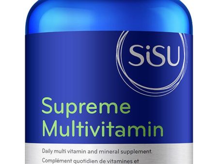 Sisu - Supreme Multivitamin with Iron, 120 Caps Hot on Sale