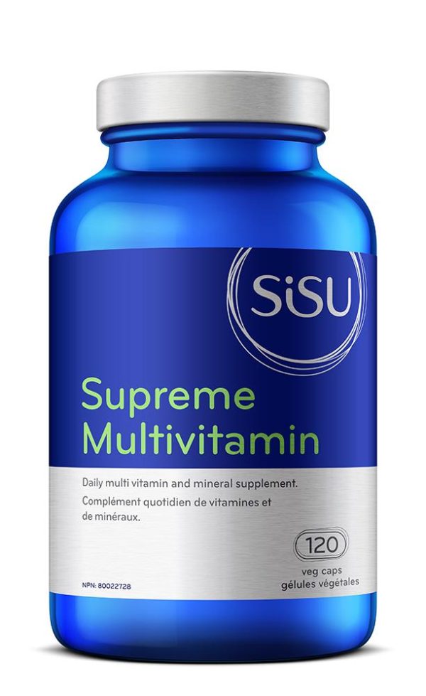 Sisu - Supreme Multivitamin with Iron, 120 Caps Hot on Sale