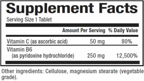 Natural Factors - Vitamin B6 with Vitamin C, 90 tablets Fashion