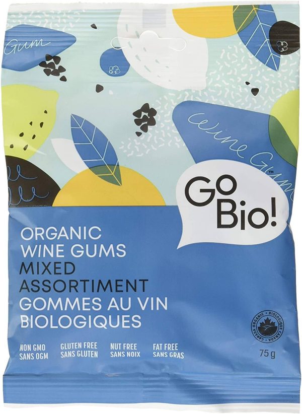 GoBio - Organic Wine Gums, 75 g on Sale