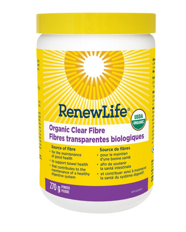 Renew Life - Organic Clear Fibre, 269g Online Hot Sale