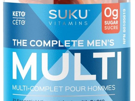 SUKU Vitamins - Complete Men s Multi, 60 Gummies Online