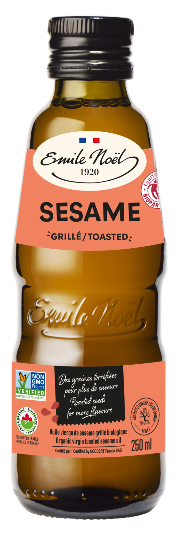 Emile Noel - Organic Sesame Oil - 250 mL Online Sale