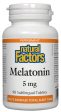 Natural Factors - Melatonin 5mg, 90 tablets Online Sale