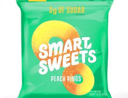 SmartSweets - Peach Rings, 50 g Online