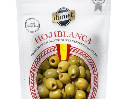 Dumet - Hojiblanca Spanish Green Pitted Olives, 150 g Fashion