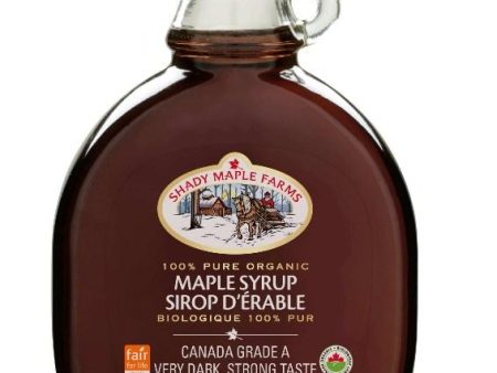 Shady Maple Farms - Organic #3 Dark Maple Syrup, 500 mL on Sale