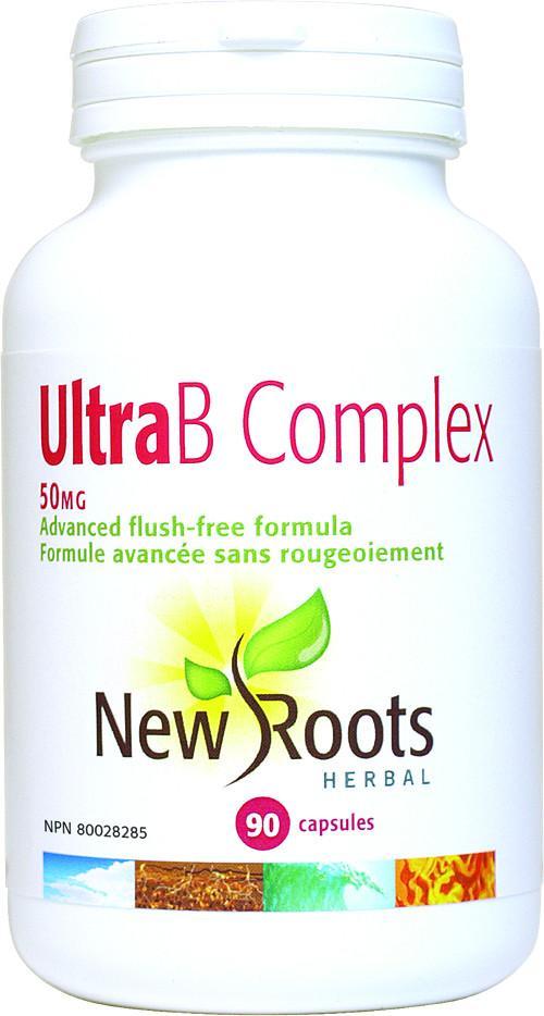 New Roots Herbal - Ultra B Complex 50mg, 90 capsules Discount