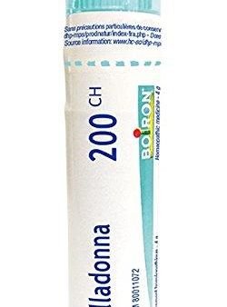 Boiron - Belladonna 200ch, 80 Pellets For Sale