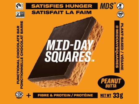 Midday Squares - Peanut Butta, 33 g Sale