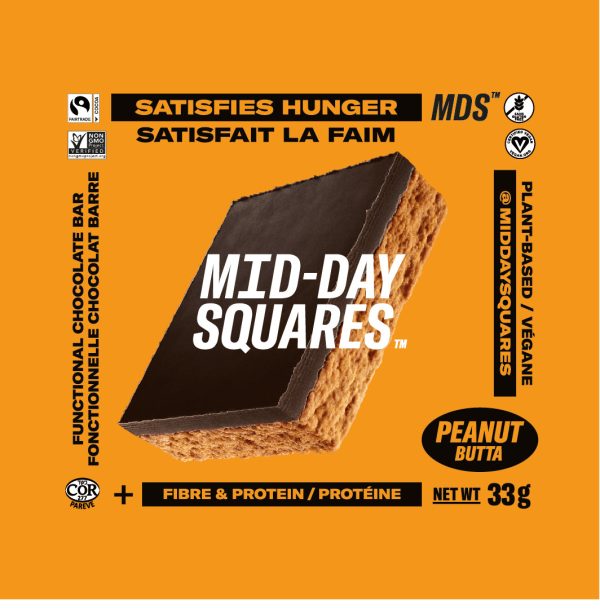 Midday Squares - Peanut Butta, 33 g Sale