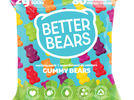 Better Bears - Vegan Gummy Bears, Variety Pack, 50 g Online