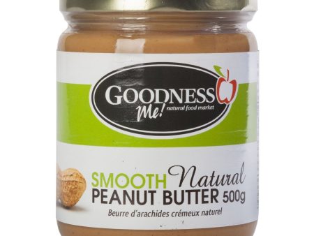 Goodness Me! - Smooth Peanut Butter, 500 g Hot on Sale