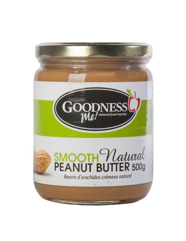 Goodness Me! - Smooth Peanut Butter, 500 g Hot on Sale