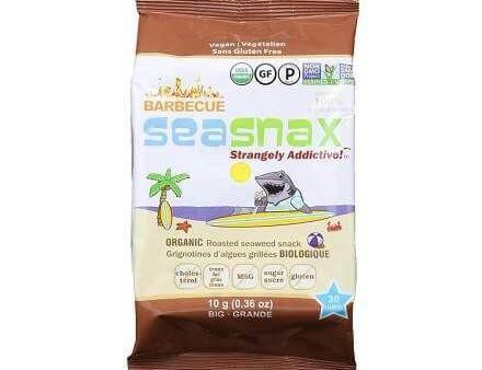 Seasnax - Seaweed Snack - Bbq - 10G Fashion