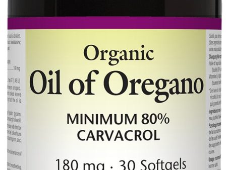 Natural Factors - Organic Oil of Oregano, 30 softgels Hot on Sale