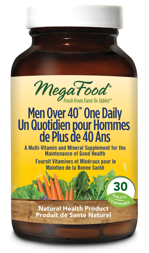 Mega Food - Men Over 40 One Daily, 30 Tablets Hot on Sale