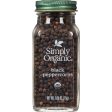 Simply Organic Black Peppercorns - 75 g Online