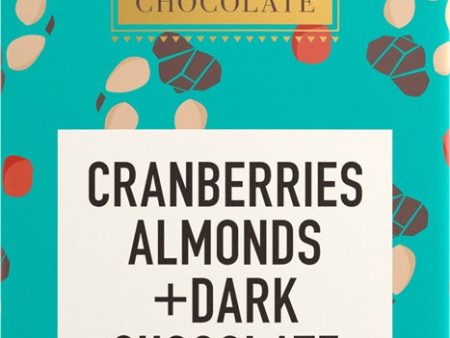 Endangered Species Chocolate - Dark Chocolate with Cranberries & Almonds, 85 g Hot on Sale