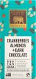 Endangered Species Chocolate - Dark Chocolate with Cranberries & Almonds, 85 g Hot on Sale