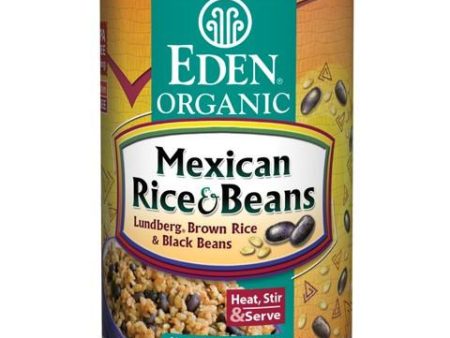 Eden - Org Mexican Rice & Black Beans - 398 mL Fashion