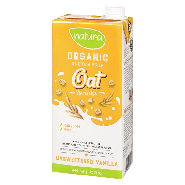 Natur-a - Organic Oat Beverage, Vanilla, 946 mL For Sale