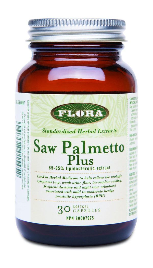 Flora - Saw Palmetto Plus - 30cap on Sale