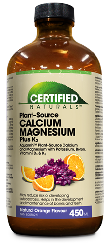 Certified Naturals - Calcium Magnesium K2 Liquid (Orange), 450ml Hot on Sale