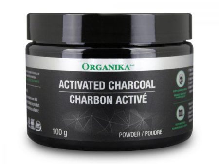 Organika - Activated Charcoal Powder, 100g Online now